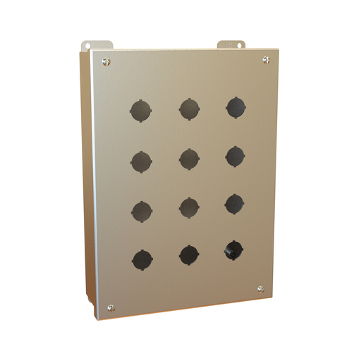 Product image for HMND 1435SSO PUSHBUTTON ENCL 12 HO