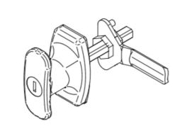 Product image for HMND THK2 N 12 "T" LOCKING 3 PT LT