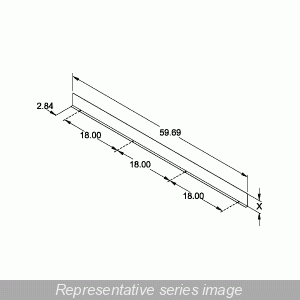 Product image for HMND 1487EB60 PARTITION