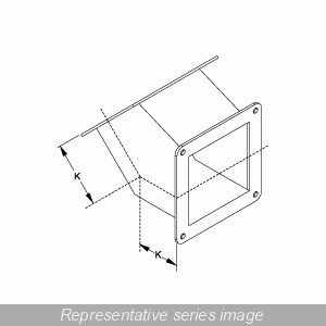 Product image for HMND 1487C4P N12 PULL-THRU WW 4X4