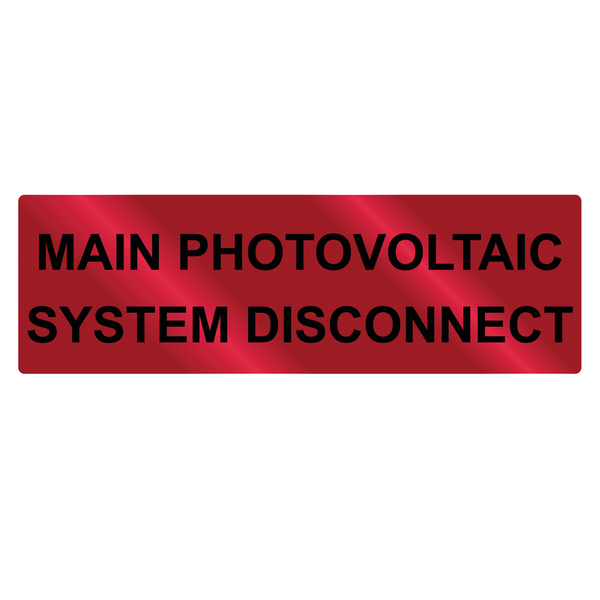 Product image for TYN 596-00860 METAL MAIN PV DISCONN