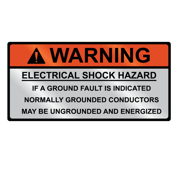 Product image for TYN 596-00830 METAL WARN GND COND E