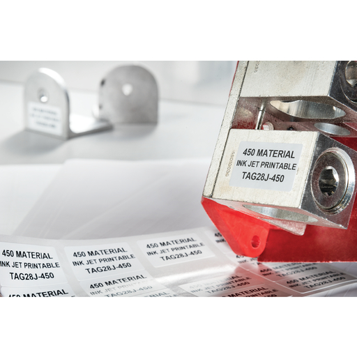 Ink Jet Label, 2.0" x .38", 60 Per Sheet, PET, White, 1000/pkg