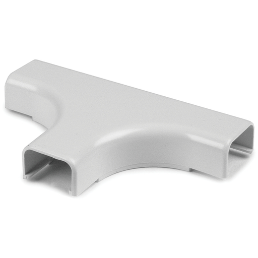 Tee Cover, 1" Bend Radius, PVC, White, 1/bag