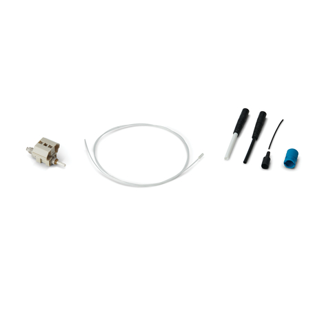 Connector, Fiber Optic ST Singlemode OS2, Pre-Polished (Cleave & Insert), 1/Pkg