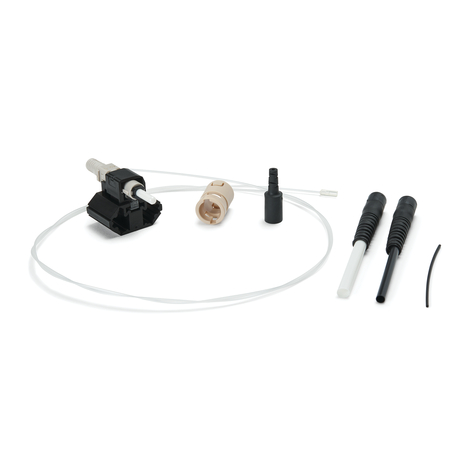 Connector, Fiber Optic ST Multimode OM1 (62.5/125), Pre-Polished (Cleave & Insert), 1/Pkg