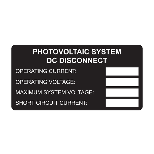 Product image for TYN 596-00864 DC DISCONNECT 4" X 2"