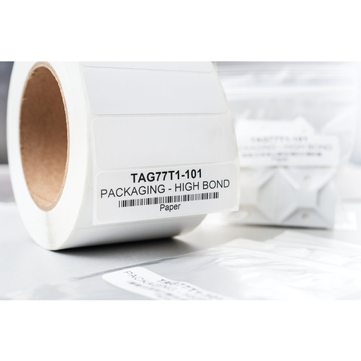 Thermal Transfer Labels, 3.0" x .937", 1 Across, Paper, White, 2000/roll