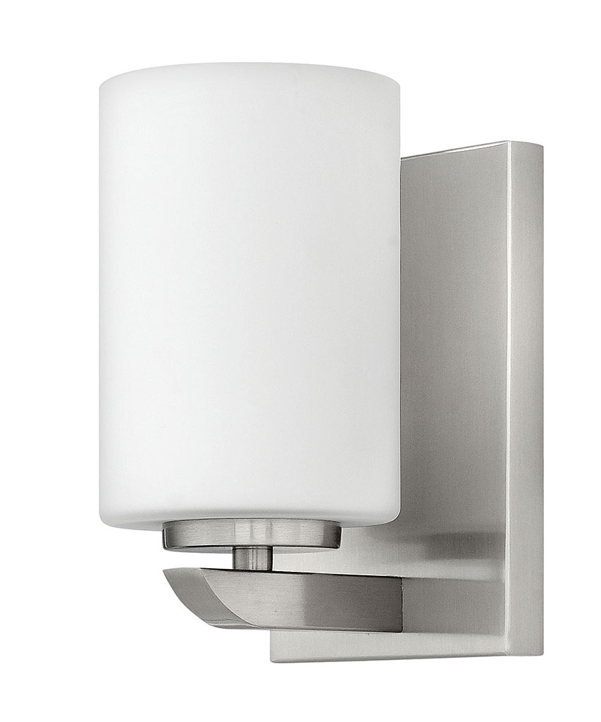 Product image for Kyra 1 Light Wall Sconce - Brushed Nickel
