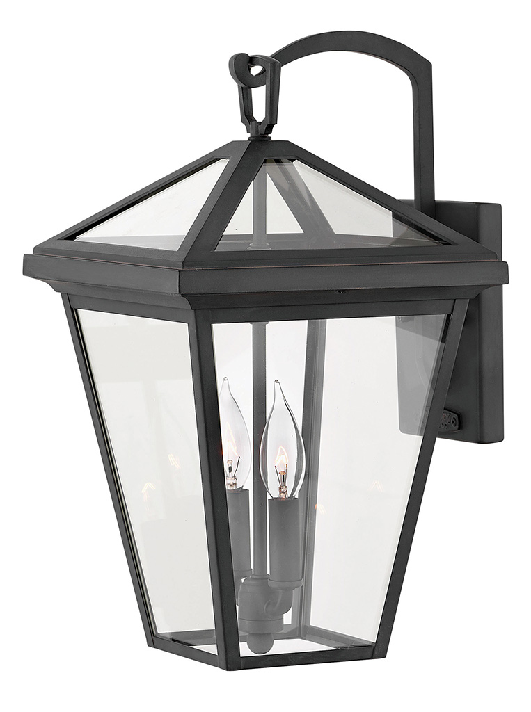 Product image for Alford Place 2 Light Medium Wall Lantern - Museum Black
