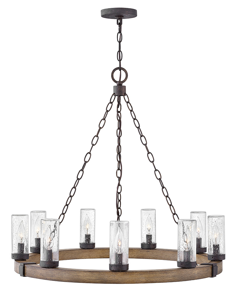 Product image for HINK 29208SQ-LL 9LT 5W CHANDELIER