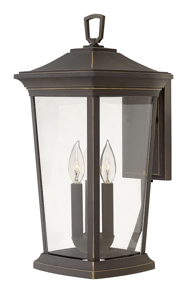 Product image for Bromley 3 Light Large Wall Lantern - Oil Rubbed Bronze