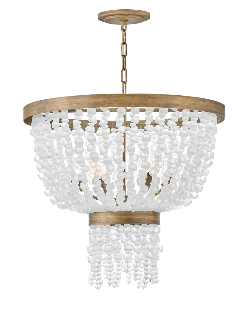Product image for Dune 6 Light Pendant - Burnished Gold
