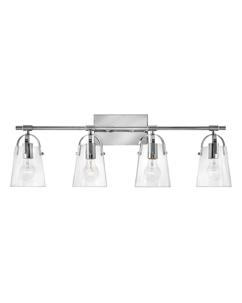 Product image for Foster 4 Light Vanity - Chrome