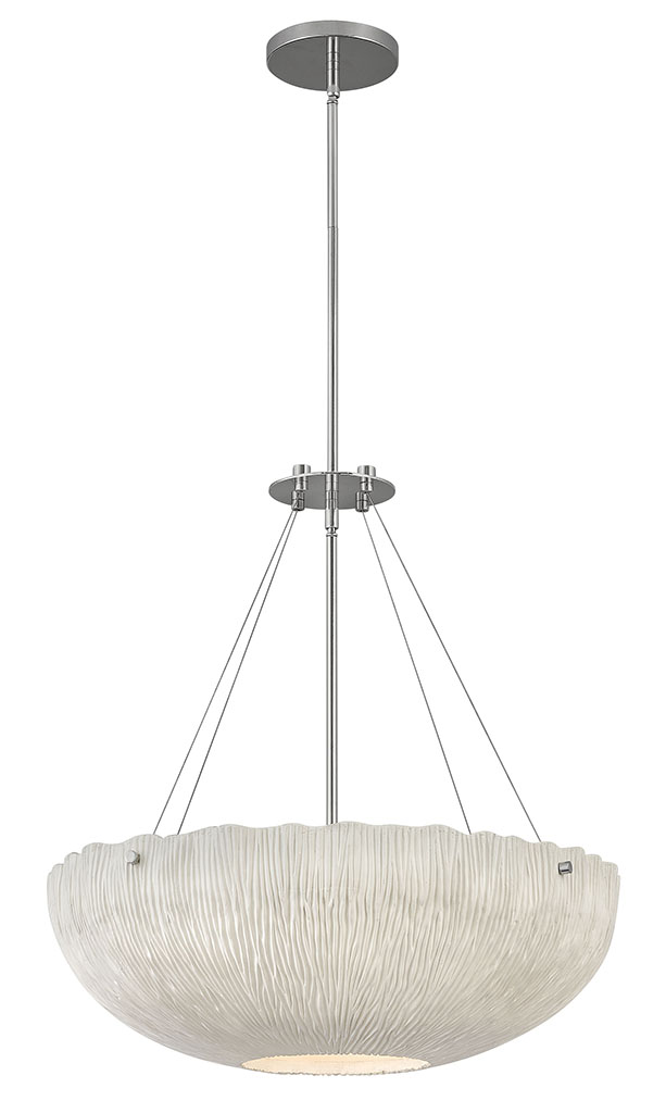 Product image for HINK 43208SHW 3LT 60W CHANDELIER