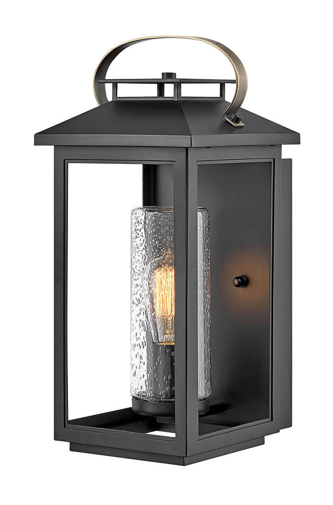 Product image for Atwater 1 Light Medium Wall Lantern - Black