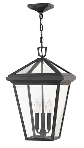 Product image for Alford Place 3 Light Large Hanging Lantern - Museum Black