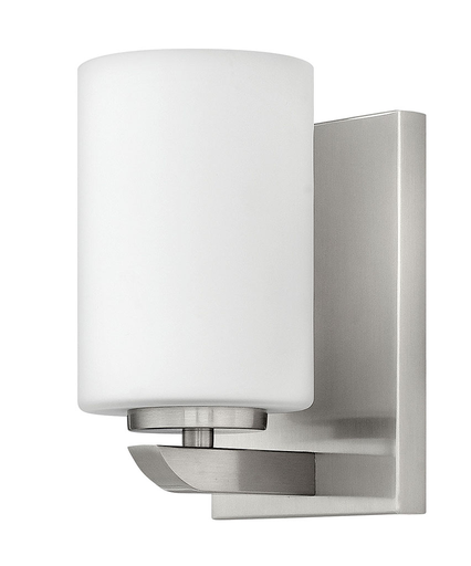 Product image for Kyra 1 Light Wall Sconce - Brushed Nickel