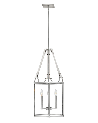 Product image for HINK 34204PNI 3LT 60W CHANDELIER