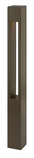 Product image for Atlantis LED Large Square Bollard - Bronze
