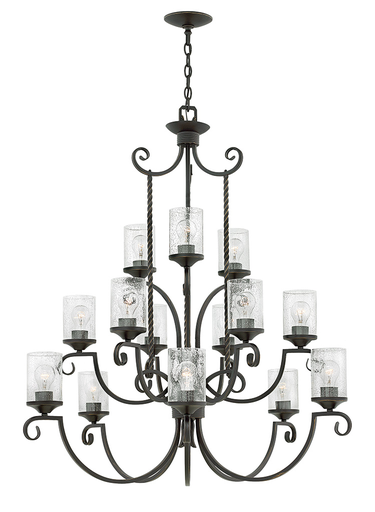 Product image for HINK 4019OL-CL 15LT 60W CHANDELIER