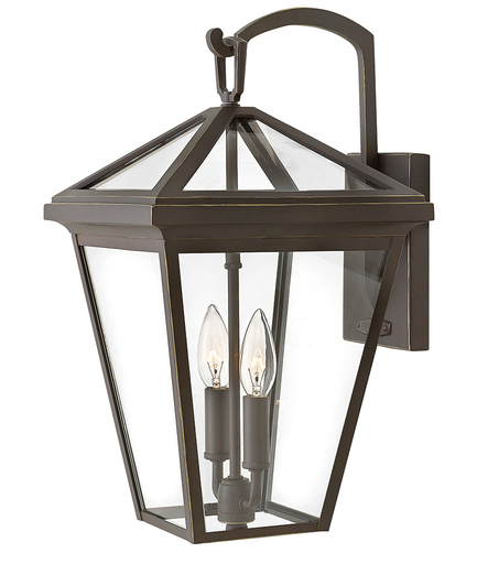 Product image for Alford Place 2 Light LED Medium Wall Lantern - Oil Rubbed Bronze