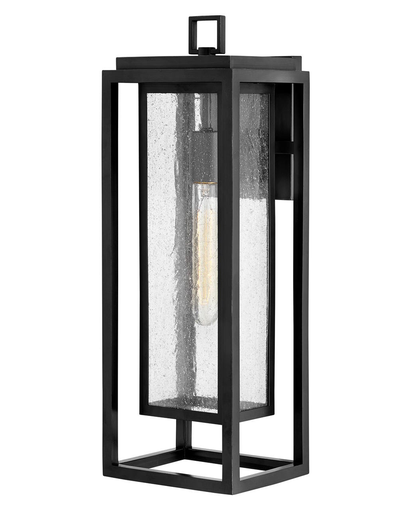 Product image for Republic 1 Light Large Wall Lantern - Black