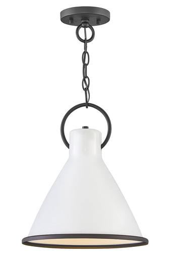 Product image for Winnie 1 Light Small Pendant - Polished White