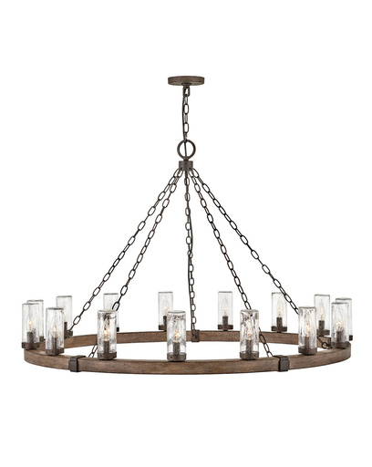 Product image for Sawyer 15 Light Extra Large Candle Chandelier - Sequoia
