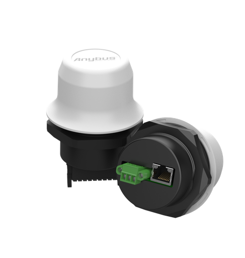 Product image for HMS AWB2031-B ANYBUS ANYBUS WIRELESS BOLT WITH RJ45 AND POE (COLOR: WHITE)