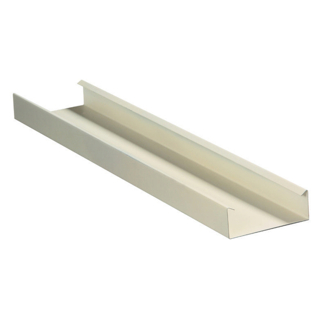 Hubbell Wiring Devices HBL4750B10IV 10 Foot Ivory Metal Raceway Single Channel Base Hubbell Wiring Devices HBL4750B10IV 10 Foot Ivory Metal Raceway Single Channel Base