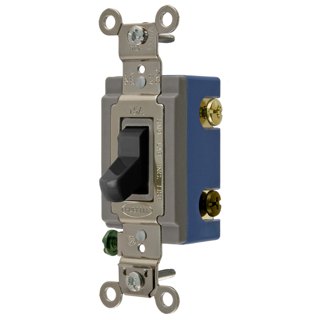 HWDK HBL1203BK 3 WAY TOG, IND GRD, HWDK HBL1203BK 3 WAY TOG, IND GRD,