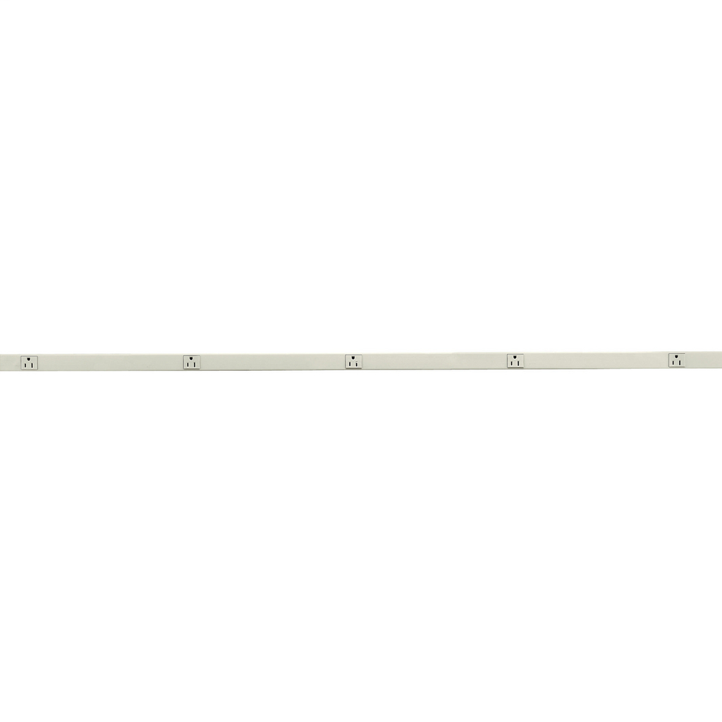 Hubbell Wiring Devices HBL20GB512IV 5 Foot 15 Amp Single Receptacle Ivory Metal Raceway Hubbell Wiring Devices HBL20GB512IV 5 Foot 15 Amp Single Receptacle Ivory Metal Raceway
