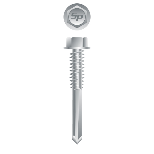 Hex Washer Head 12-24 x 2, Strong-Shield