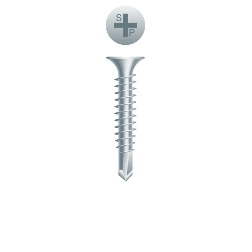 Bugle Head 6-20 x 1-1/4, PH, Zinc