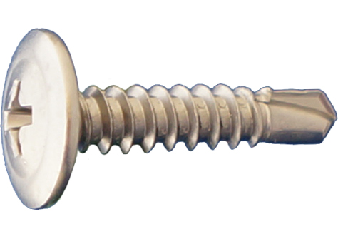 8 X 1-5/8 Phillips Modified Truss Wafer Self Drill Screws