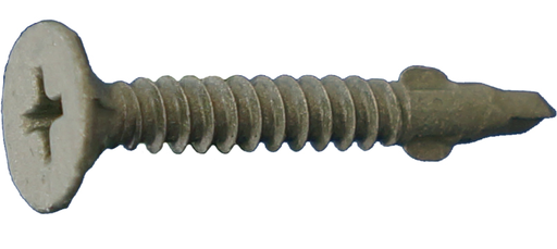 8 X 1-5/8 Ph Wafer Fiber Cement Brd Self Drill Screws Wings