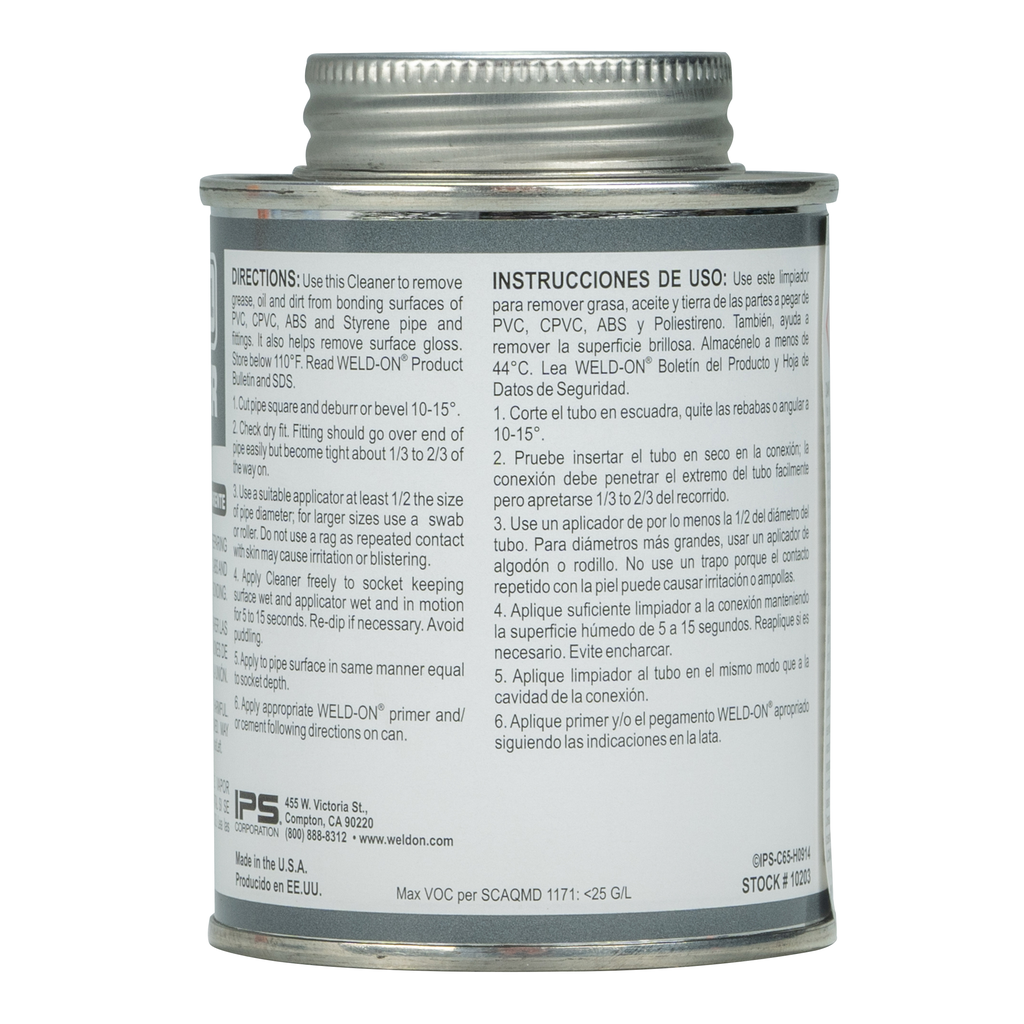 C-65™ CLEANER CLEAR 1/2 PINT