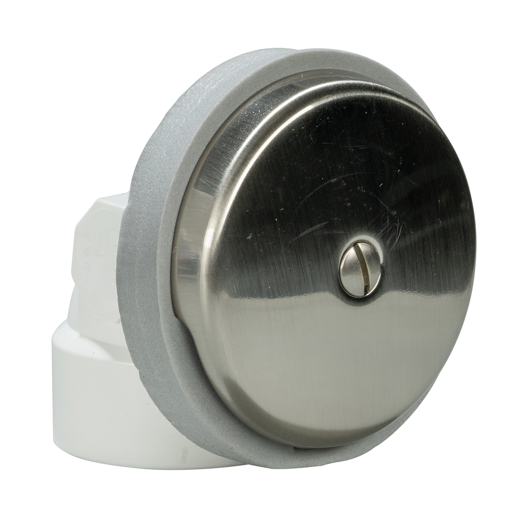 AB&A 62040 PVC Waste and Overflow Kit, Satin Nickel