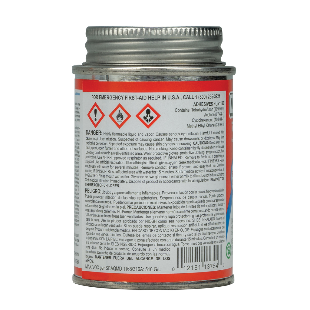 750™ HOTWELD PVC - MEDIUM BODIED BLUE 1/4 PINT