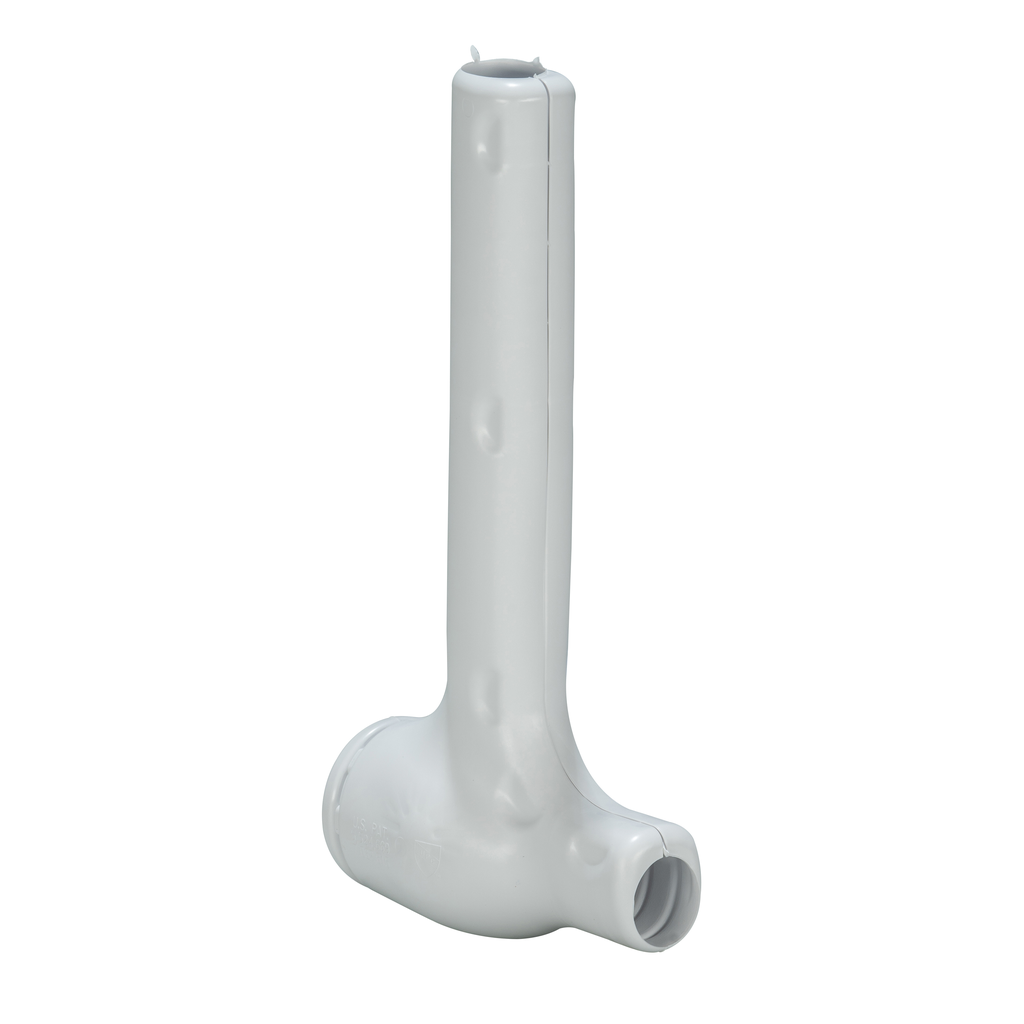 Truebro Lav Guard® 2 100 Series Molded Vinyl P-Trap Cover with 2 Angle Valve and Supply Cover, 1/8 Inch, China White