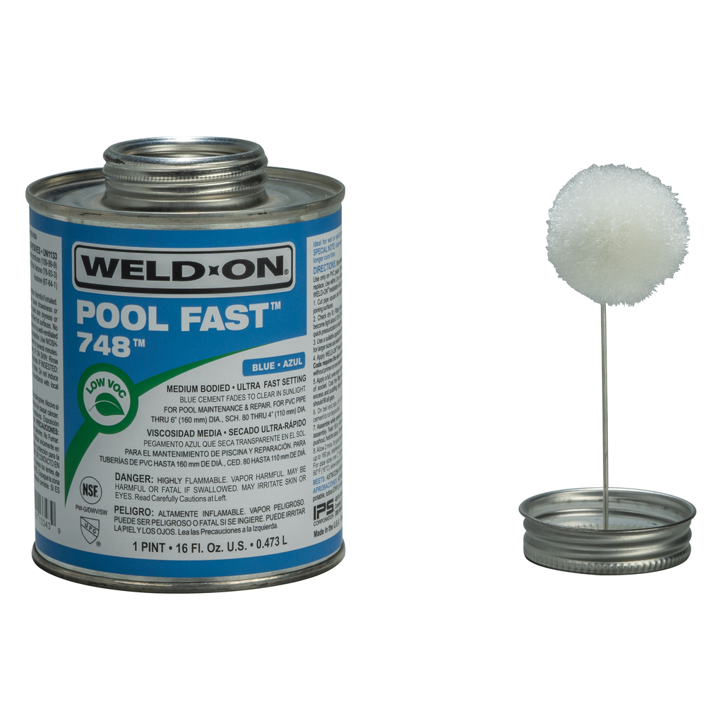 748™ POOL FAST™ PVC BLUE PINT