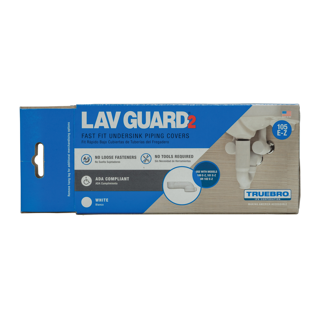 Truebro Lav Guard® 2 100 Series Offset Tailpiece Wheelchair Strainer Assembly, 5 Inch