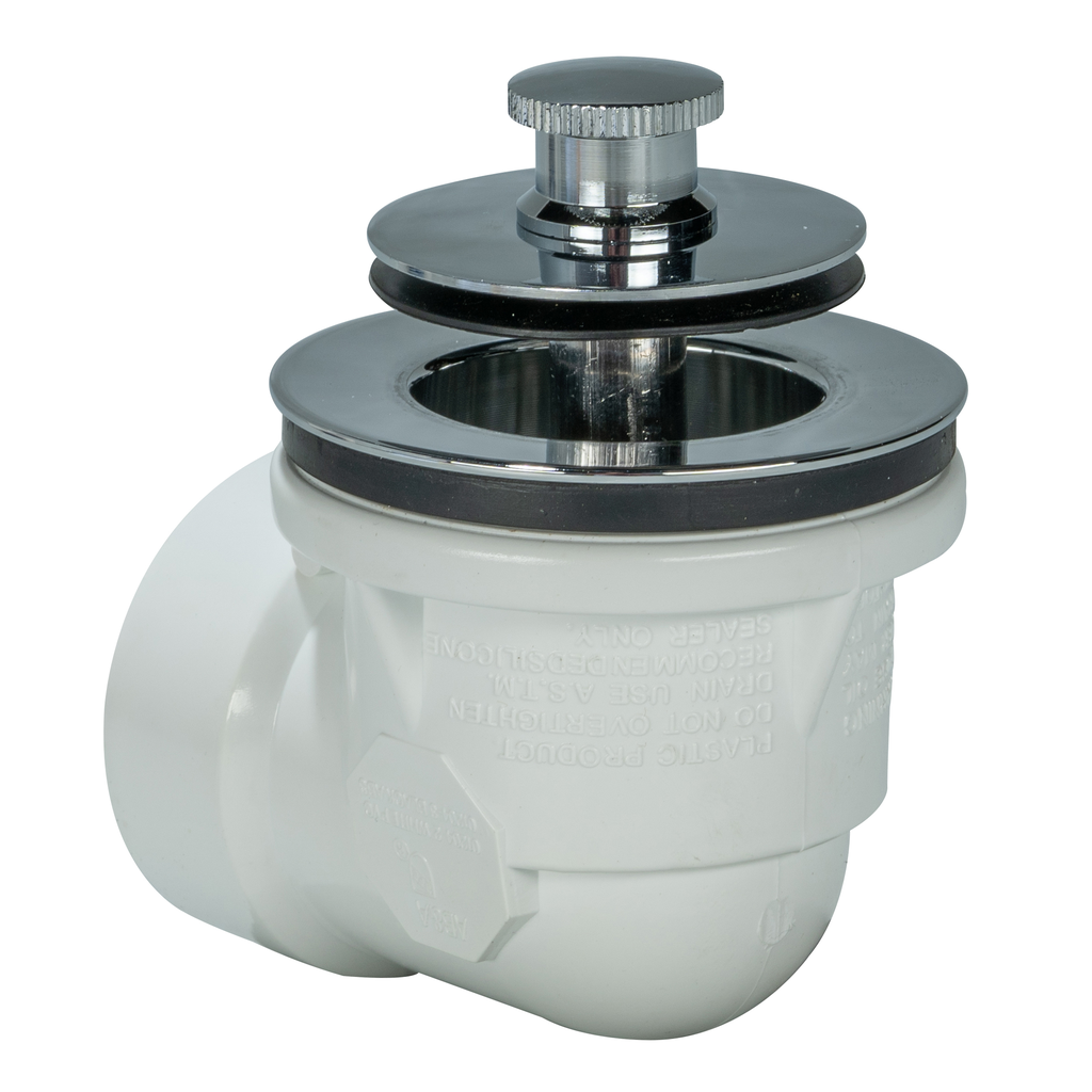 AB&A 62007 PVC Waste and Overflow Kit, Chrome