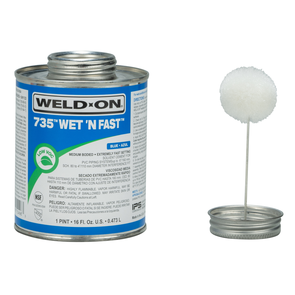 735™ WET 'N FAST™ PVC - MEDIUM BODIED BLUE PINT