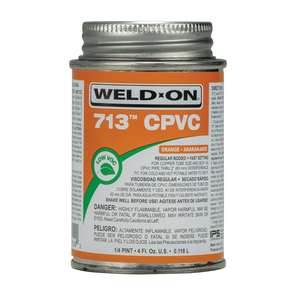 713™ CPVC - REGULAR BODIED ORANGE 1/4 PINT