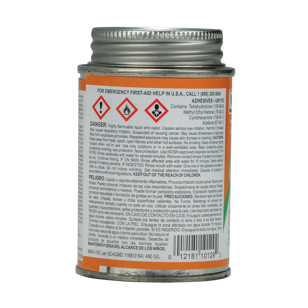 713™ CPVC - REGULAR BODIED ORANGE 1/4 PINT