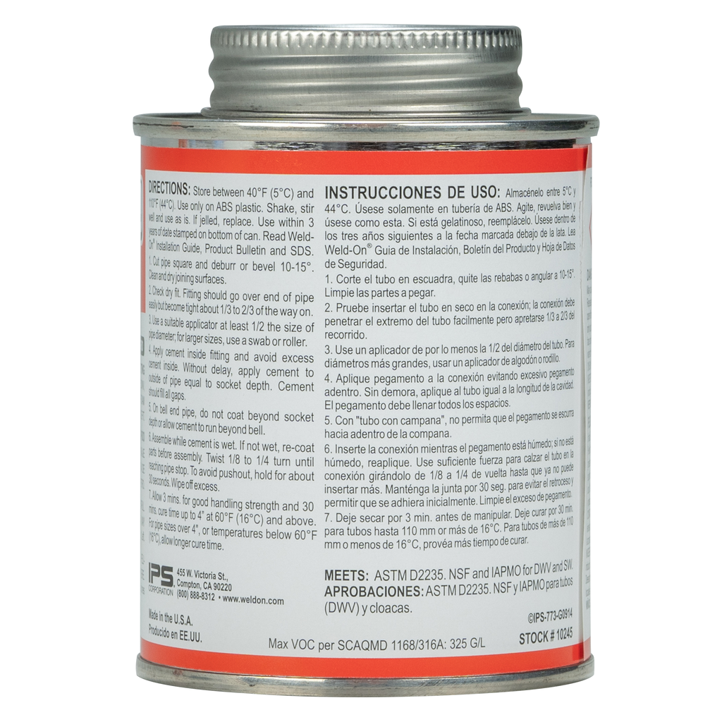 773™ ABS - MEDIUM BODIED BLACK 1/2 PINT