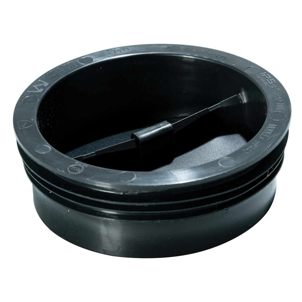 AB&A Trap-Tite™ 69440 Polypropylene/Silicone Floor Drain Trap Seal, 4 Inch