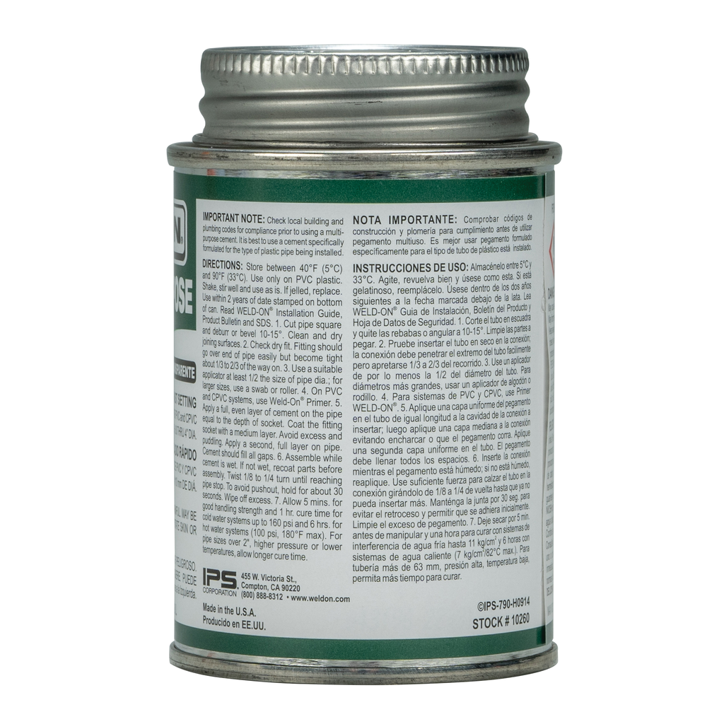 790™ (MULTI-PURPOSE) - MEDIUM BODIED LIGHT AMBER 1/4 PINT